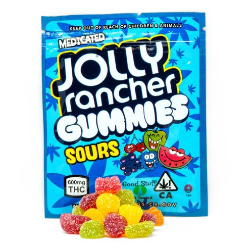 Jolly Rancher Gummies Sours 600mg