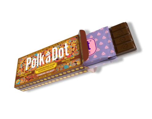 Polk-A-Dot Chocolate | 5 Grams | Torrone Delight Chocolate Bar - Image 2