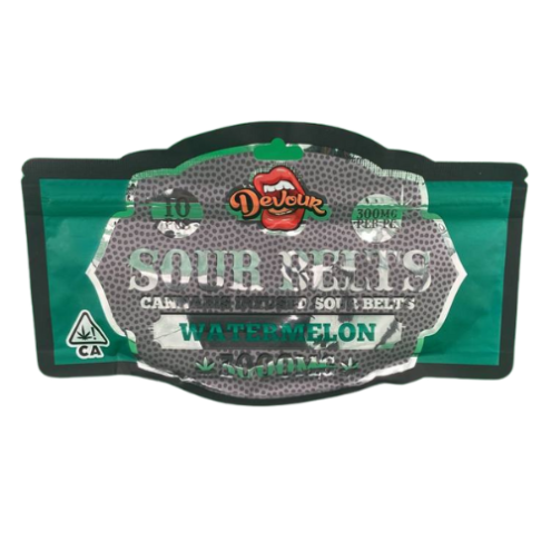 Devour Sour Belts – Watermelon 3,000mg